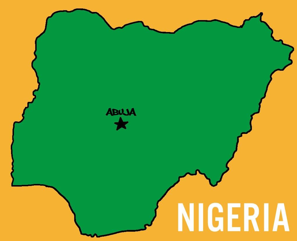 Peta modal nigeria