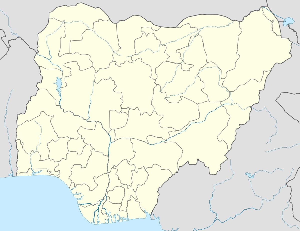 Peta desertification di nigeria