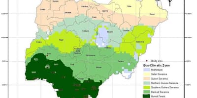 Iklim peta nigeria