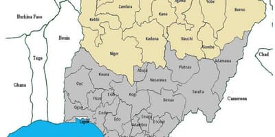 Peta utara nigeria syarikat
